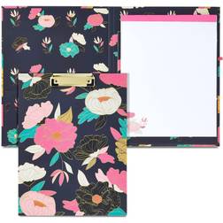 Floral Clipboard Folio with Notepad, Low