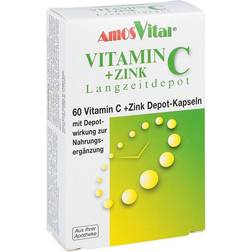 Vitamin C + Zink Langzeitdepot Kapseln