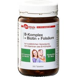 Dr. Wolz Vitamine + Mineralstoffe, B-Komplex + Biotin + Folsäure, 300 St.