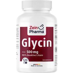 Zein Pharma L-Glycin 500 mg Set of 120 Kapsler 120 stk