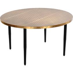 Dkd Home Decor Side Metal Wood Glamour 85 Small Table