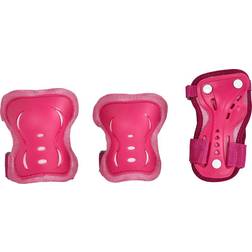 HangUp Scooters Kids Skate Pads Set L 3 Piece Pink Pink L