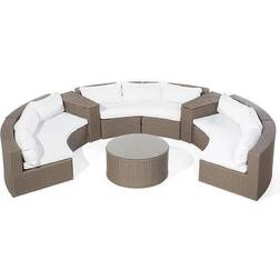 Beliani 9 Seater Garden Outdoor Lounge Set