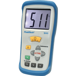 PeakTech 2-Kanal Profi Digital Thermometer -50... 2000