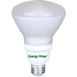 Bulbrite Pack of 4 23 Watt Frost Energy Wiser Reflector R40 Medium E26 CFL