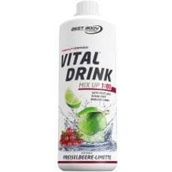 Best Body Nutrition Vital Drink Konzentrat 1000ml - Cranberry Lime