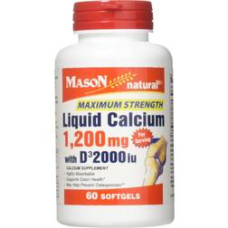 Mason Natural Calcium 1,200 mg with Vitamin D3 50 2,000