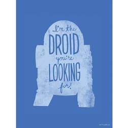 Komar Disney Poster R2D2 Quotes 30 x 40 cm