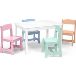 Delta Children MySize Kids Table with 4 Chairs