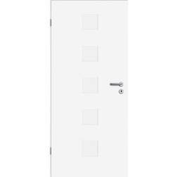 Borne Türblatt Fila 12 Weißlack Innentür (x210cm)