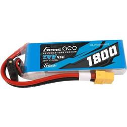 Batteri GensAce G-Tech LiPo 1800mAh 7,4V 45C 2S1P XT60