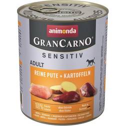 animonda GranCarno Adult Sensitive Kalkun og Kartofler 24 x 800 g