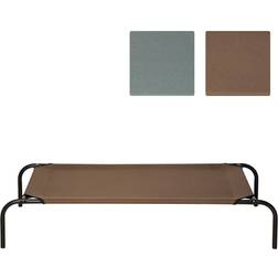 Pawhut Cama Para Perros Tumbona Para Perros 110 x 68 x 20 cm - Gray