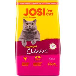 Josera JosiCat Sterilised Classic Salmone Crocchette per Gatto Set of 2