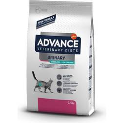 Advance Veterinary Diets Cat Urinary Sterilized Low Calorie Crocchette Gatto - Set Ö 7,5 kg