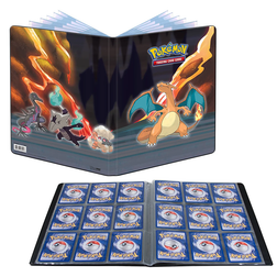 Ultra Pro Gallery Series Scorching Summit 9-Pocket Portfolio for Pokemon