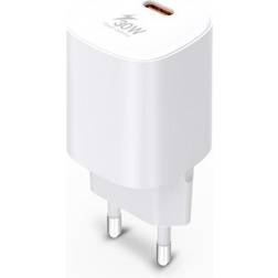 Urban-Factory POWEE Adaptateur secteur 30 Watt 4.5 A PD 2.0, PD 3.0 (24 pin USB-C) blanc laqué