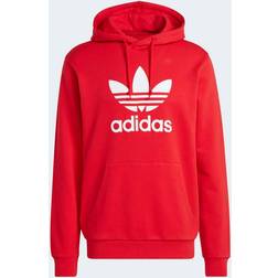 adidas Adicolor Classics Trefoil Hoodie - Better Scarlet