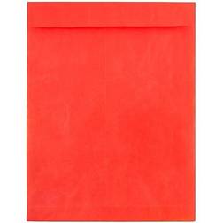 Jam Paper 10 x 13 Tyvek Envelopes Red 10/Pack