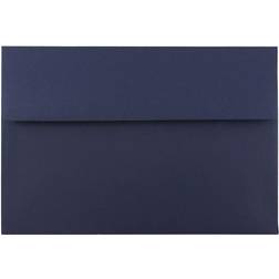 Jam Paper A8 (5 1/2 x 8 1/8) Envelopes Navy Blue 25 envelopes per pack