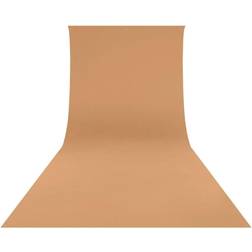 Westcott Wrinkle-Resistant Backdrop Brown Sugar 9x20ft