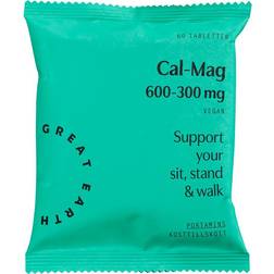 Great Earth Cal-Mag 600-300 mg Refill 60 st