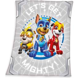 Herding Fleece Blanket, Polyester, Grey, 130 x 160 cm
