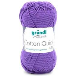 Gründl Cotton Quick uni lila