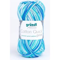 Gründl Cotton Quick print aqua multicolor