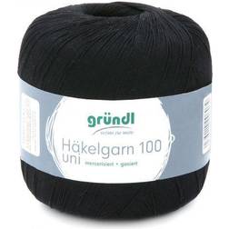 Gründl Häkelgarn 100 schwarz