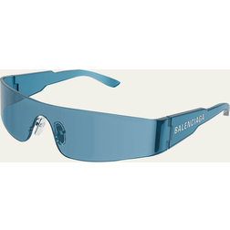 Balenciaga Infinite Full Lens Sunglasses - Blue