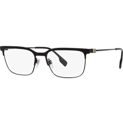 Burberry Herren BE1375 Douglas 1007 Rahmen Metall Schwarz Transparent