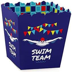 Making Waves Party Mini Favor Boxes Swimming Team or Birthday Party Treat Candy Boxes Set of 12