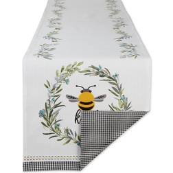 DII Bee Kind Apron Or Bee Tablecloth Multicolor, Yellow