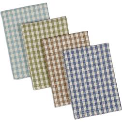 DII Pea Patch Check Heavyweight Kitchen Towel Multicolor