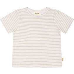 Petit Piao T-shirt S/S Baggy Striber Pearl Blue/Offwhite