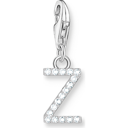 Thomas Sabo Silver Zirconia Letter Z Charm