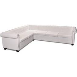 vidaXL Chesterfield Sofa 260cm 6 personers