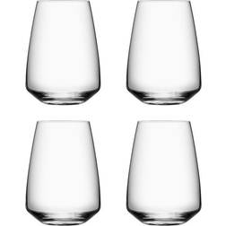 Orrefors Pulse Drinking Glass 35cl 4pcs