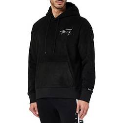 Tommy Jeans TJM Rlxd Polar Signature Hoodie - Black