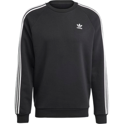 adidas Adicolor Classics 3-Stripes Crew Sweatshirt - Black