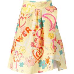 Marni Kids Yellow Printed Skirt 10Y