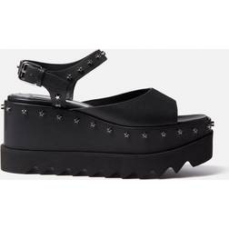 Stella McCartney Elyse Stud Platform Sandals - Black