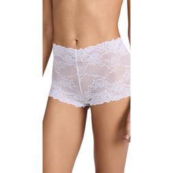 Natori Heavenly Lace Boyshort - White