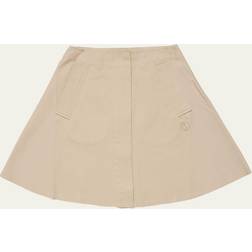 MM6 Maison Margiela Kids Raw Edge Skirt - Taupe