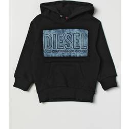 Diesel Hoodie Met Logoprint - Zwart