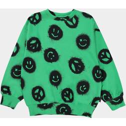 Molo Toddler Sweatshirt Green Cotton Green