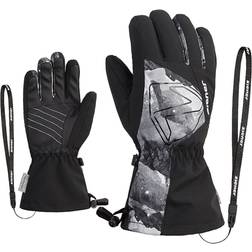 Ziener Laval AS AW Glove - Black/Grey Mountain Print