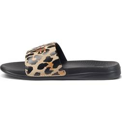 Reef Women's Sandals, One Slide, Classic Leopard