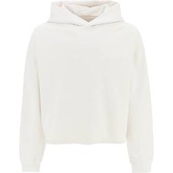 Maison Margiela Chalk Cotton Hoodie - White